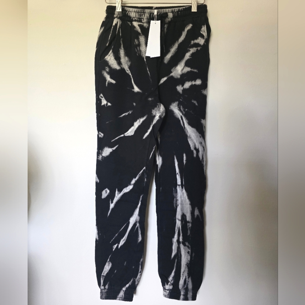 525 America Tie-Dye Joggers In Black Multi Sz Small